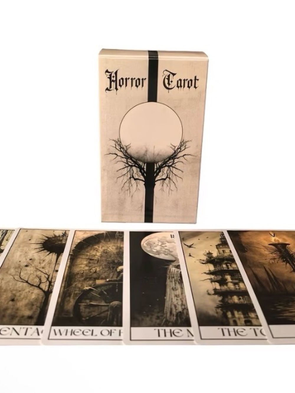 Horror Tarot Gothic Style -78 Cards Horror Style Rider-Waite